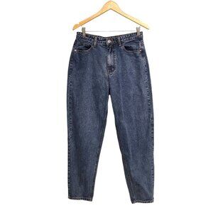 Pretty Little Thing Denim Womens Size 8 Mom Jeans Medium Wash Casual